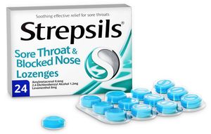 Strepsils Sore Throat and Blocked Nose Lozenges